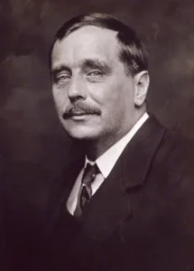 Portrait of H.G. Wells by George Charles Beresford, Public domain, via Wikimedia Commons.